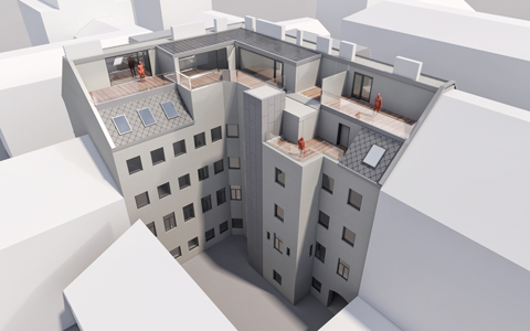 Rooftop Lofts Pragerstrasse & Wilhelminenstrasse